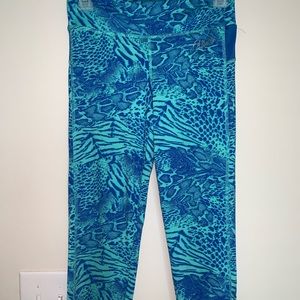 Animal Print Capri Leggings